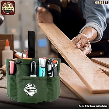 JAM1。　キャンバス Graintex 18 Pockets Grab Bag Rip-stop Canvas Drawstring